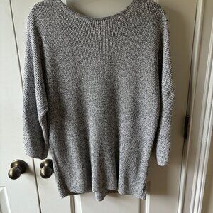 H&M Oversized Grey Knit Sweater